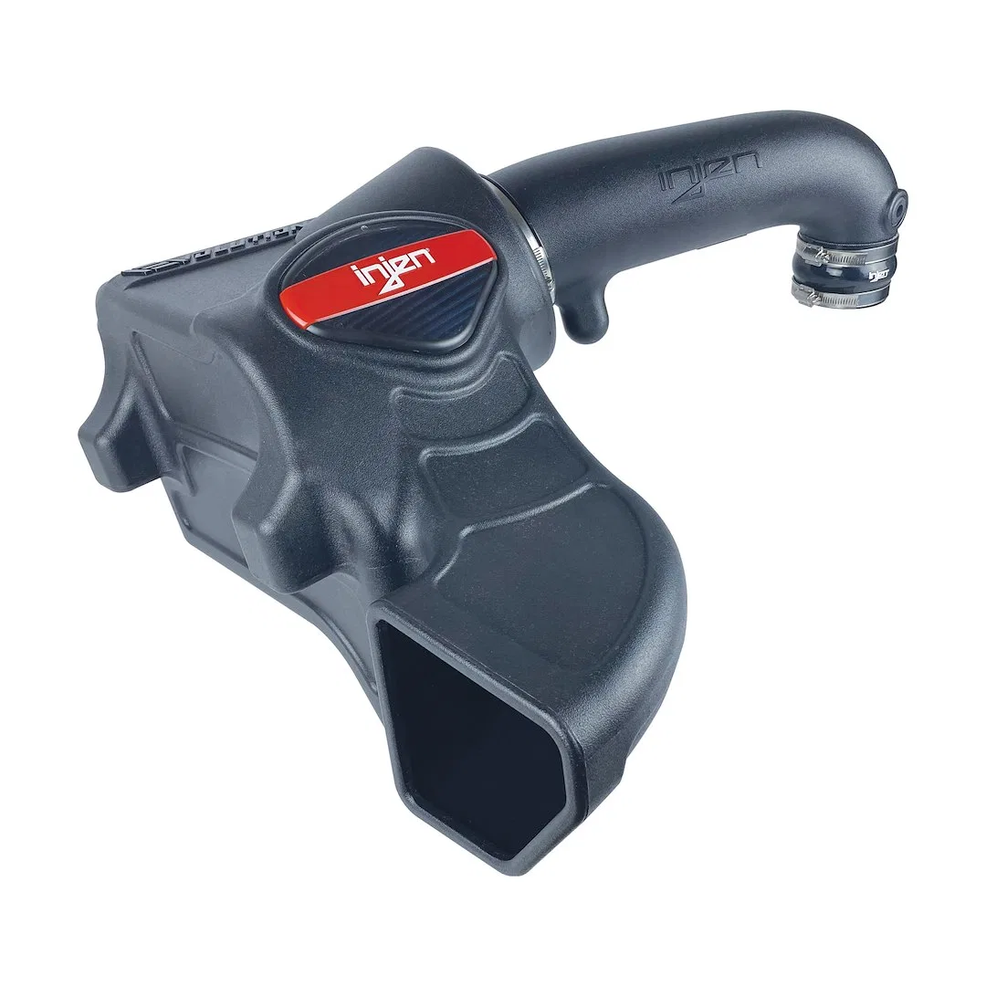 EVO8100 – INJEN Cold Air Intake, Black Polyethylene Tube With Supernano-Web Dry Air Filter/ Mounting Hardware